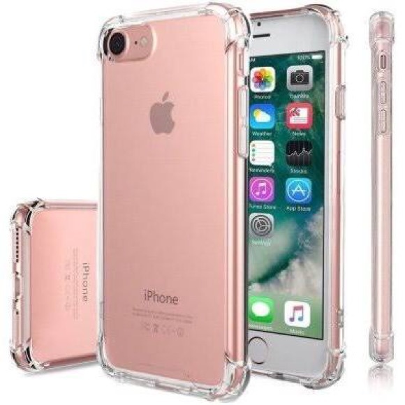 Premium Crystal Clear TPU Bumper Case For iPhone 8 - Picture 1 of 1